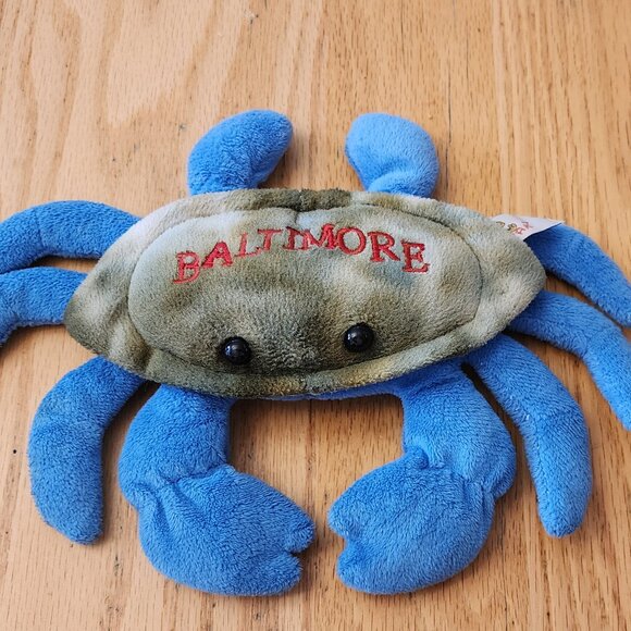 Unipak Blue/Green Baltimore Crab Stuffed Animal Toy - Picture 2 of 13